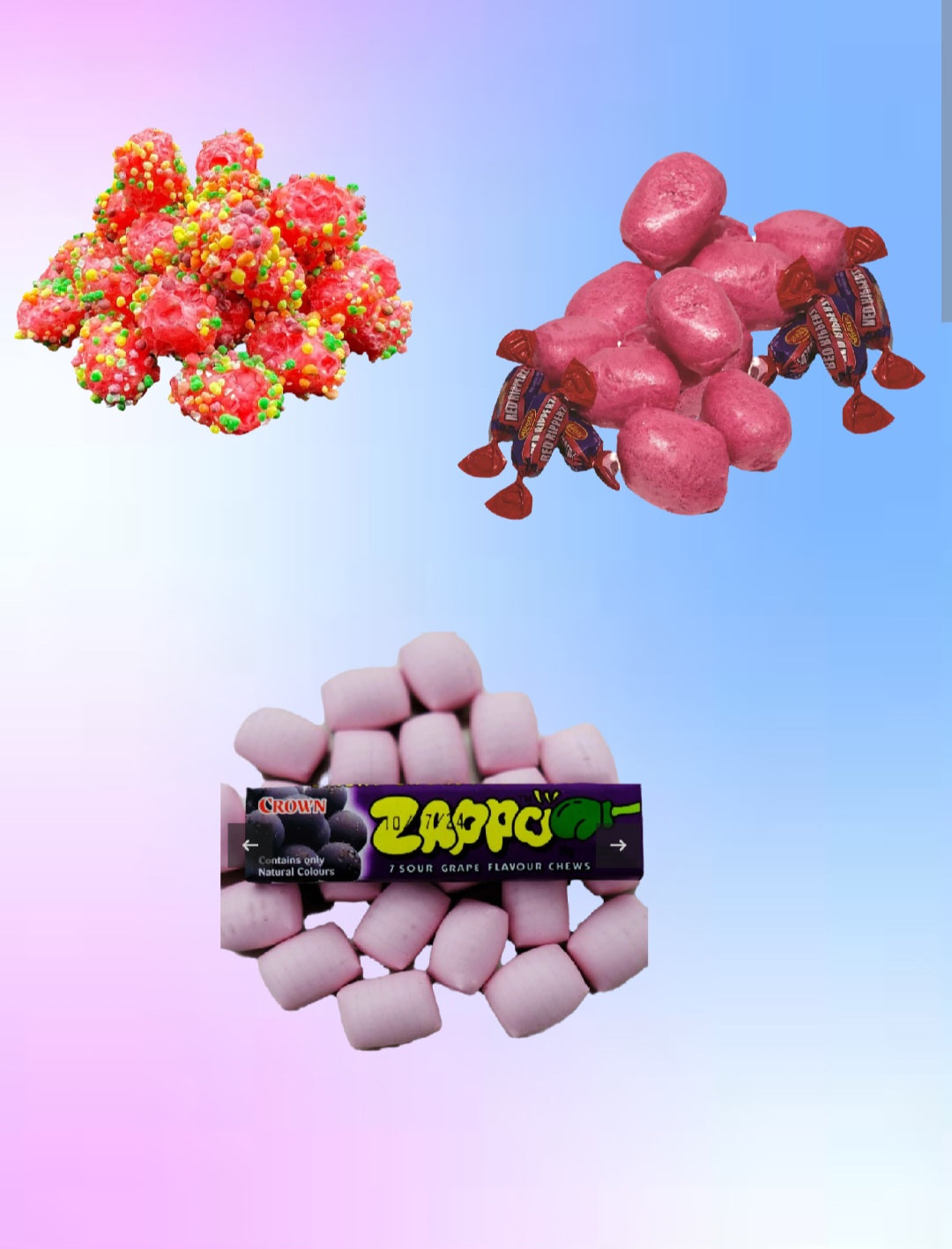 Lolly types